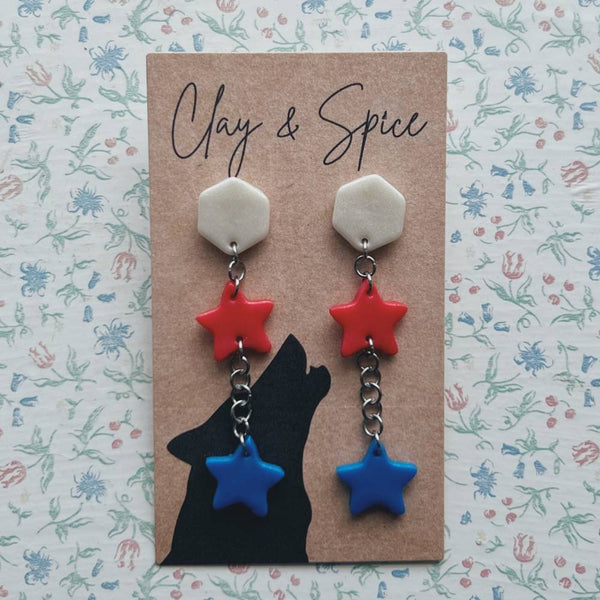 Earrings Max Earrings - 1776 Clay & Spice