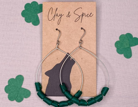 Earrings Eleanor Earrings - Luck Clay & Spice