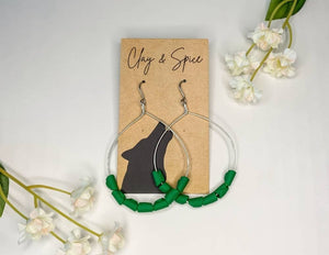 Earrings Eleanor Earrings - Get your Groove on Clay & Spice