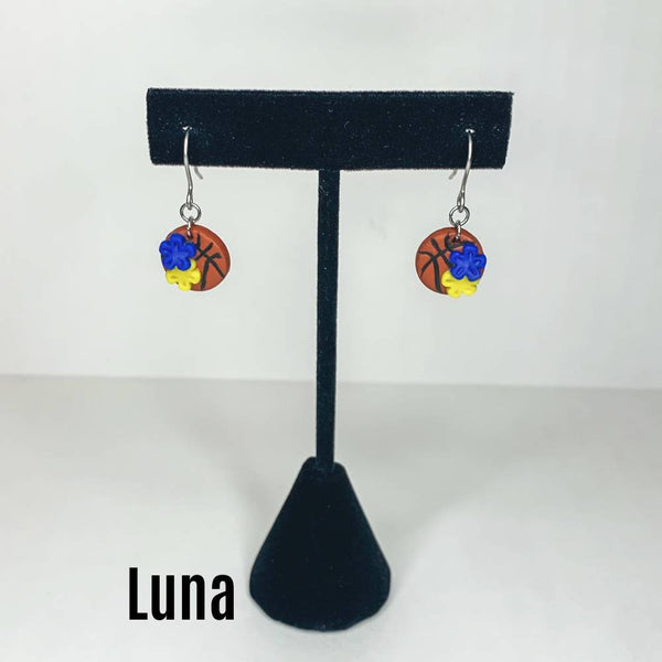 Earrings NBA Earrings Clay & Spice