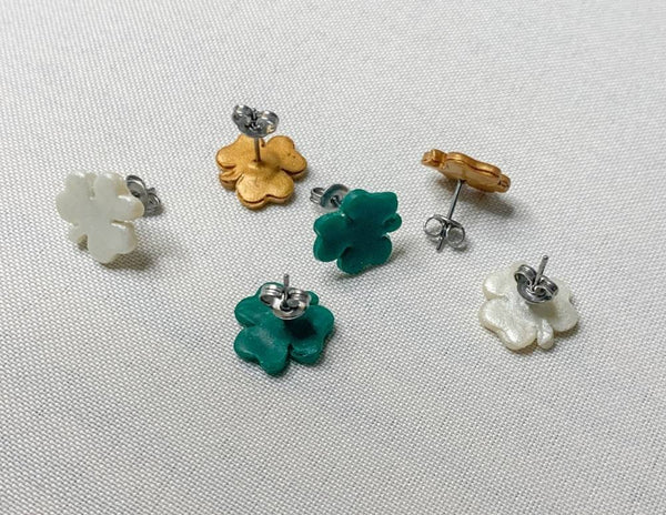 Earrings Victoria Stud Set - St. Pattys Clay & Spice