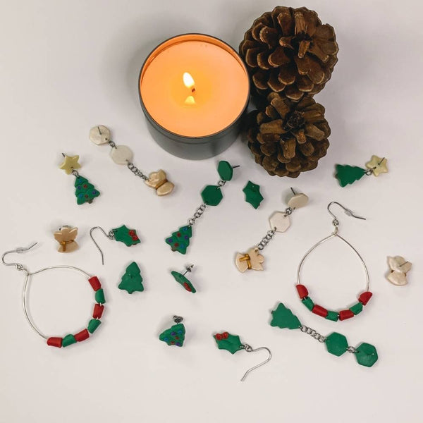 Earrings Victoria Stud Set-  Yule love these Clay & Spice