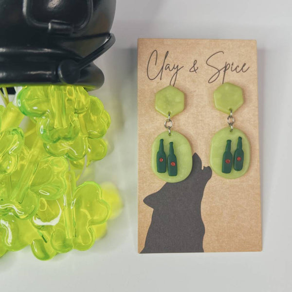Earrings Penny Earrings - Wh*skey Business Clay & Spice